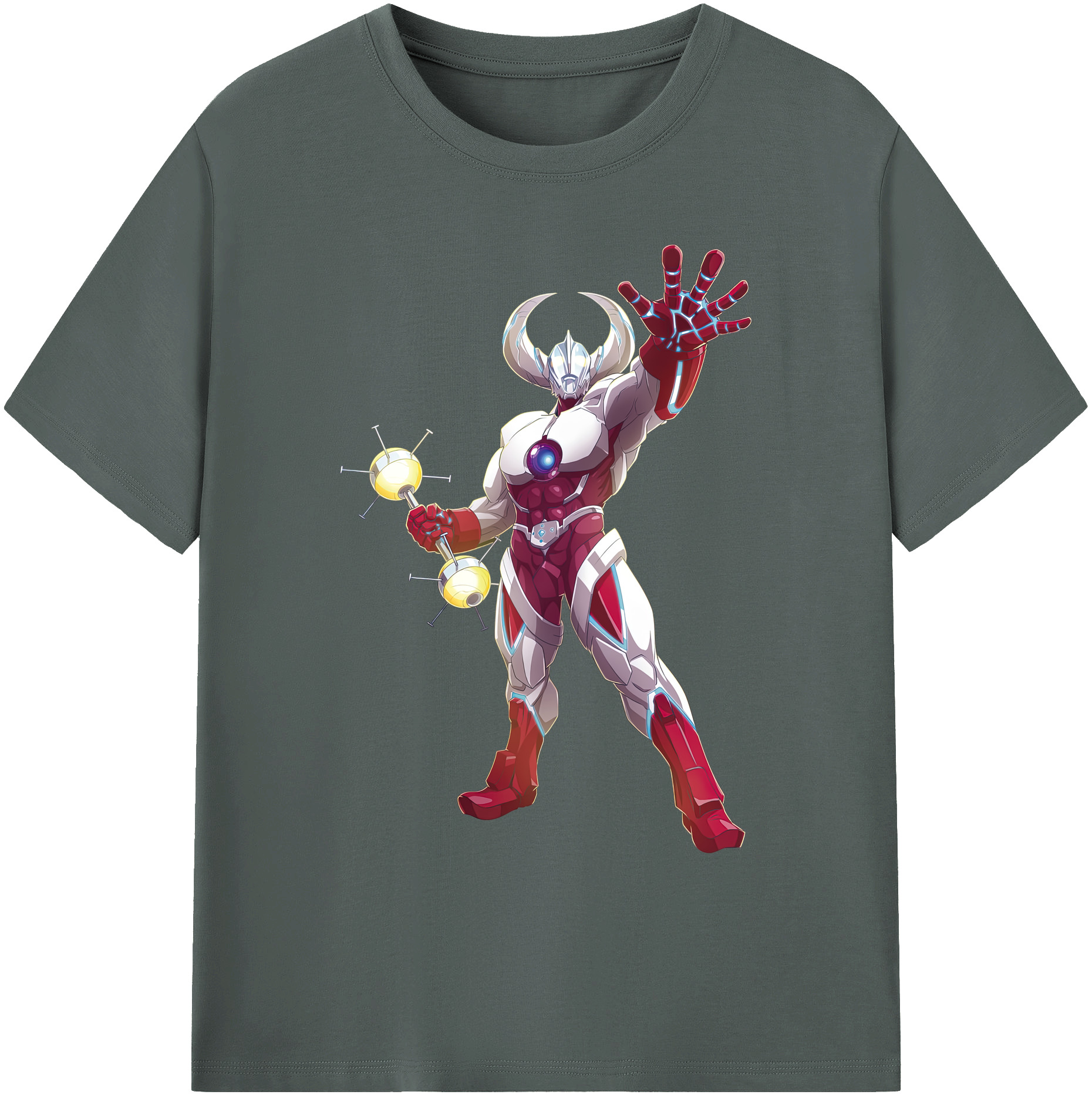 （画像用） ウルトラマン Ultraman 綿100％ メンズ半袖Tシャツ｜肌触りやわらか＆通気性
